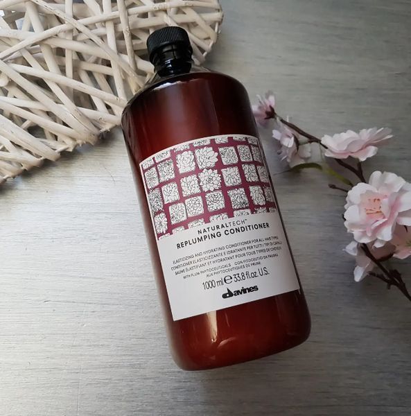 Кондиционер для эластичности волос Davines Replumping Conditioner 1000 мл фото