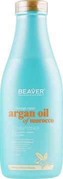 Відновлюючий кондиціонер для пошкоджених волосся з арганової Beaver Conditioner Argan Oil 730 мл фото