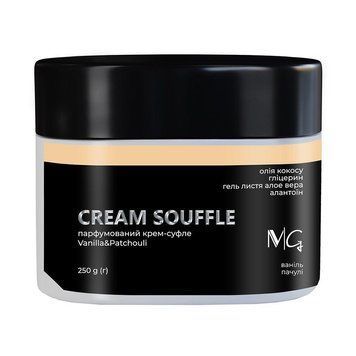 Крем-суфле для тіла парфумований Vanilla & Patchouli MG Cream Souffle 250 мл фото