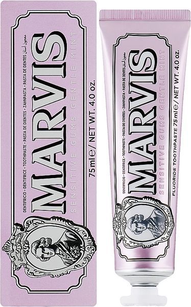 Зубна паста для чутливих ясен Marvis Sensitive Gums 75 мл фото