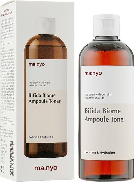 Тонер для захисту та відновлення біому шкіри Manyo Bifida Biome Ampoule Toner 210 мл фото