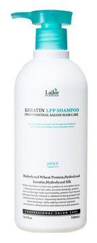 Шампунь кератиновый безсульфатный La'dor Keratin LPP Shampoo 530 мл фото