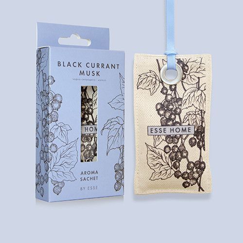 Ароматическое саше Черная смородина и Мускус Esse Black Currant Musk 20 г фото