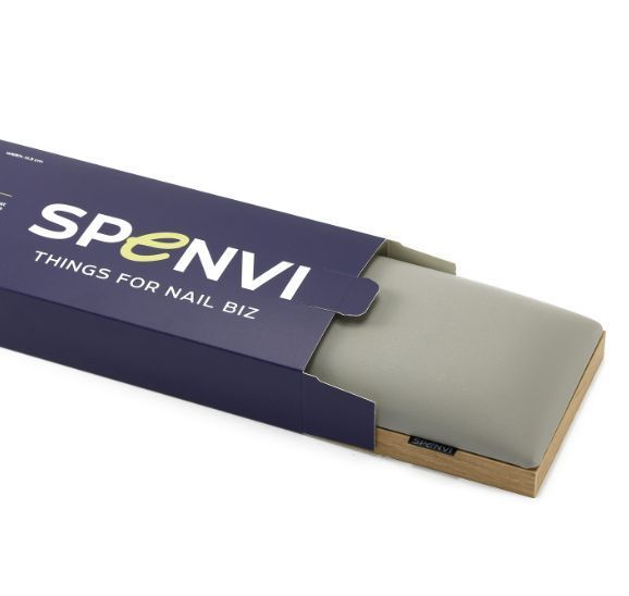 Подушка для манікюрної підставки Spenvi Loft Cloud на коричневій основі, 41см*10см*3см фото