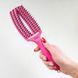 Щетка FINGER BRUSH COMBO BLUSH Hot Pink 2020 OLIVIA GARDEN PR-FB1PC-BLUSH-HP фото 4
