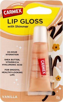 Бальзам для губ з шимером зі смаком ванілі Carmex Vanilla 10 г фото