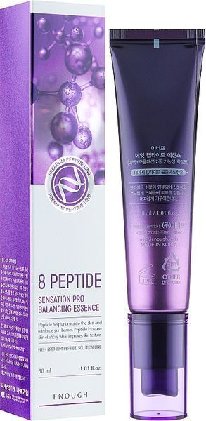 Антивозрастная эмульсия для лица с пептидами Enough 8 Peptide Sensation Pro Balancing Essence 30 мл фото
