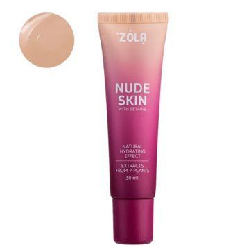 Тональна основа Zola Nude Skin 03 Tan 30 мл Акційна фото