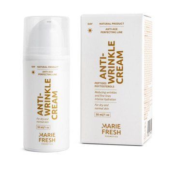 Денний Крем проти зморшок для сухої та нормальної шкіри Marie Fresh Anti-Wrinkle Cream 30 мл фото