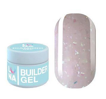 Гель для нарощування Luna Diamond Gel No10 15 мл фото