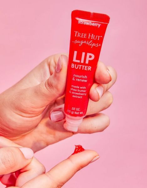 Батер для губ Tree Hut Strawberry Sugarlips Lip Butter 15 г фото
