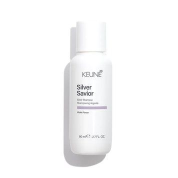 Шампунь антижовний Срібний Блиск Keune Care Silver Savior Shampoo 80 мл New фото