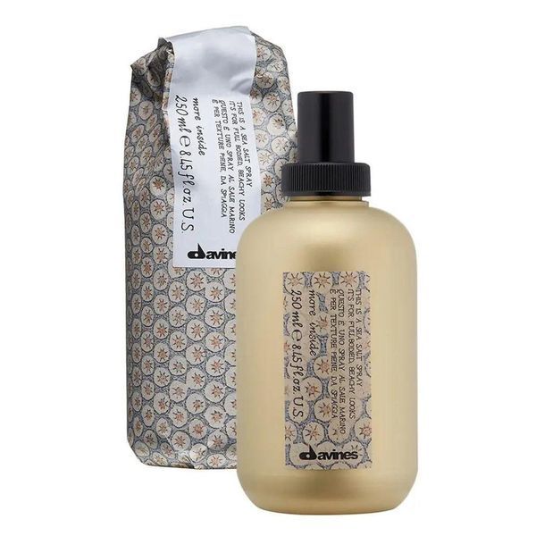 Солевой спрей для создания объемных укладок Davines More Inside Sea Salt Spray 200 мл фото
