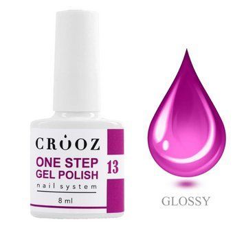 Однофазний гель лак Crooz One Step Gel Polish №13 8 мл фото