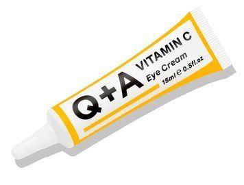 Крем для зоны вокруг глаз Q+A Vitamin C Eye Cream 15 мл фото