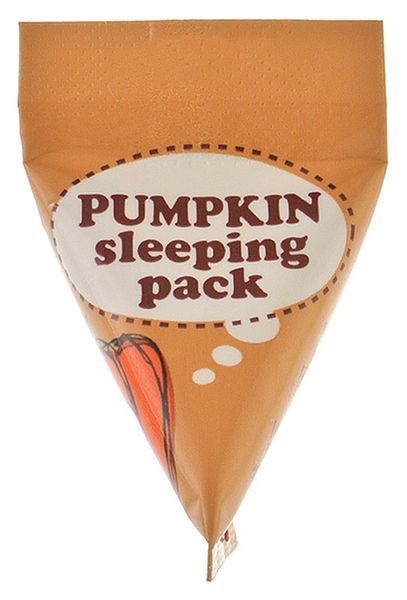 Нічна маска з екстрактом гарбуза Too Cool For School Pumpkin Sleeping Pack 2 мл фото