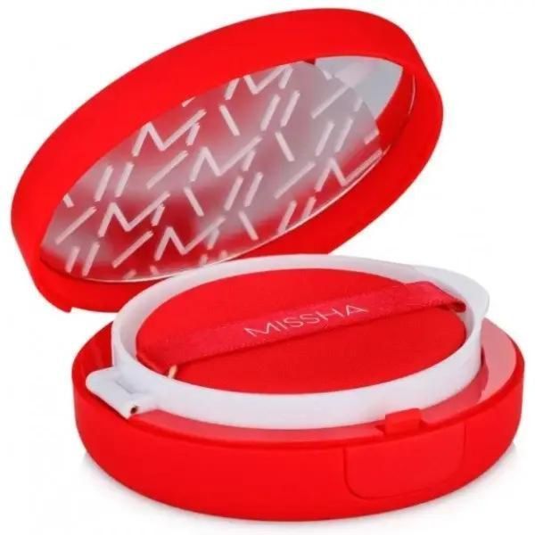 Кушон тональный Missha Velvet Finish Cushion SPF 50 15 мл тонн 21 фото
