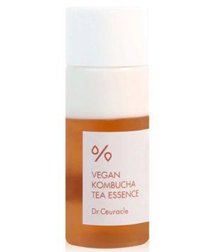 Кремова есенція з екстрактом комбучі і чорного чаю Dr.Ceuracle Vegan Kombucha Tea Essence 18 мл фото