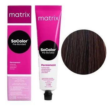 4NW Крем-краска для волос Matrix SoColor Pre-Bonded 90 мл фото