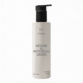 Лосьйон для тіла парфумований MG & STRIMKA Vetiver & Patchouli 250 мл фото