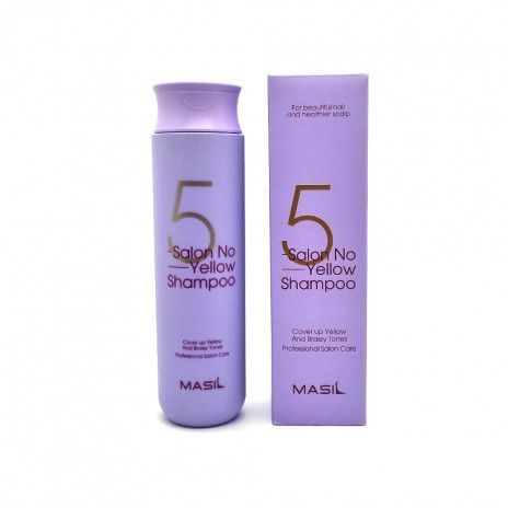 Шампунь анти жовтий Masil 5 Salon No Yellow Shampoo 300 мл фото