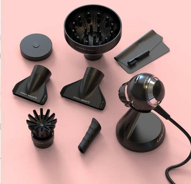 Фен для волосся GAMA iQ Sfera Black фото