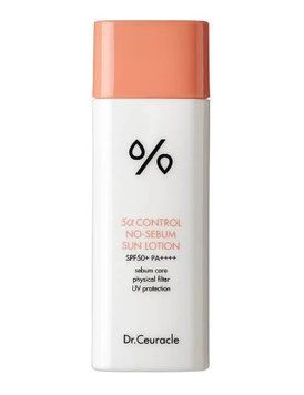 Солнцезащитный лосьон себорегулирующий SPF 50+ Dr.Ceuracle 5a Control No Sebum Sun 50 мл фото
