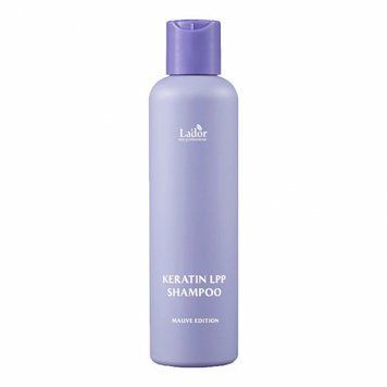 Шампунь кератиновый безсульфатный La'dor Keratin LPP Shampoo Mauve Edition 200 мл фото
