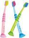 Детская зубная щетка с резиновой ручкой Curaprox Baby CS BABY фото 1