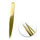 Пинцет для бровей точечный ZOLA Gold 05073 фото 1