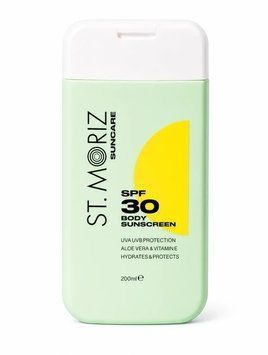 Солнцезащитный лосьон St Moriz Suncare SPF30 Body Sunscreen 200 мл фото