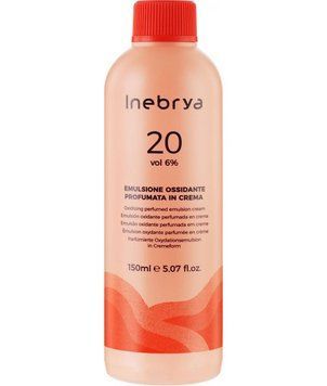 Парфюмерная окислительная эмульсия 6% Inebrya Color Oxidizing Perfumed Emulsion Cream 150 мл фото