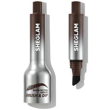 Помадка для брів Sheglam Brow-Fection Angled Brush & Dip Chocolate 1,2 мл фото