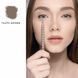 Карандаш для бровей пудровый Powder Brow Pencil ZOLA Taupe Brown 05298 фото 2
