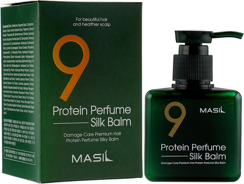 Бальзам протеїновий парфумований для волосся Masil Protein Perfume Silk Balm 180 мл фото