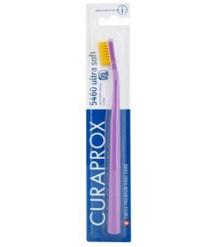Зубна щітка Curaprox Ultra Soft d 0,10 мм фіолетова салатова щетина фото