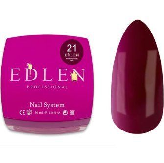 Гель Edlen Water Acrygel №21 Wine 30 мл фото
