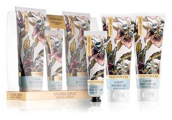 Подарочный набор для тела и рук Vivian Gray Wild Flowers гель для душа + крем для рук + лосьон фото
