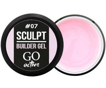 Гель моделювальний Go active Sculpt Builder Gel No7 Bubble Gum 12 мл фото
