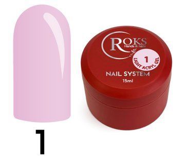 Рідкий гель Roks Light Acrygel №1 15 мл фото
