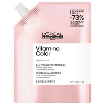 Шампунь рефіл для фарбованого волосся L'Or&eacute;al Professionnel S&eacute;rie Expert Vitamino Color 1500 мл фото