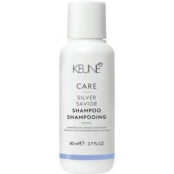 Шампунь антижелчный Серебряный Блеск Keune Care Silver Savior Shampoo 80 мл фото
