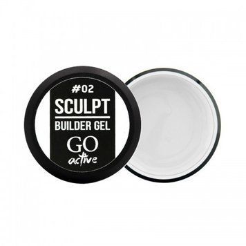 Гель моделюючий Go active Sculpt Builder Gel №2 Milk 12 мл фото