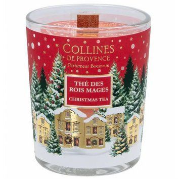 Свеча Рождественский Чай Collines de Provence Christmas Tea 75 г фото