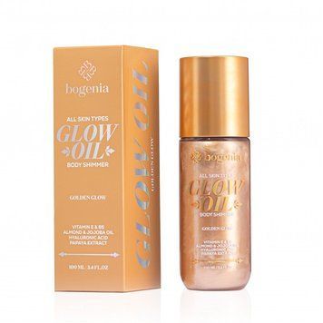 Олія-шимер для тіла Bogenia Glow Oil Body Shimmer №5 Golden Glow 100 мл фото