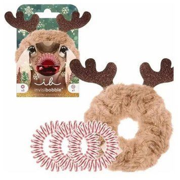 Подарунковий набір InvisiBobble Holidays Red Nose Reideer фото