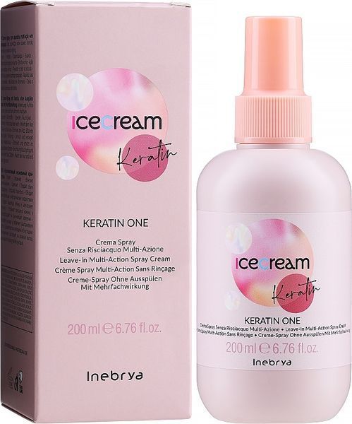 Спрей многофункциональный с кератином 15 в 1 Inebrya Keratin One Multi-action 200 мл фото