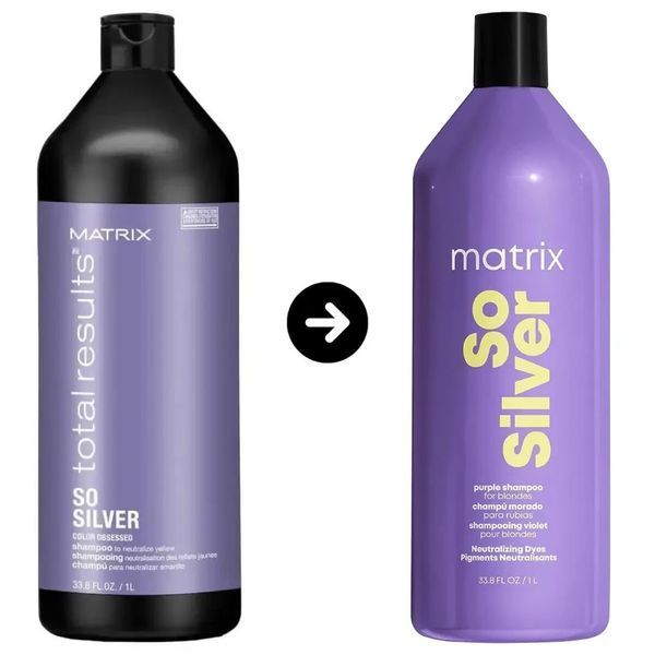 Шампунь для нейтрализации желтизны волос Matrix Total Results So Silver Color 1000 мл фото