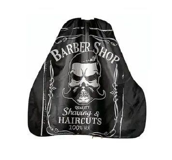 Пенюар Proline Barber черный фото