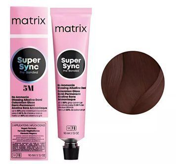 5M Тонер на лужній основі без аміаку Matrix Super Sync Pre-Bonded 90 мл фото